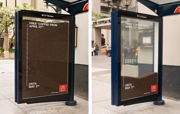 503a8af9e8061f59c0f1c1802a3760ed 24 Unique Examples of Creative Bus Stop Advertising Guerilla Marketing Example