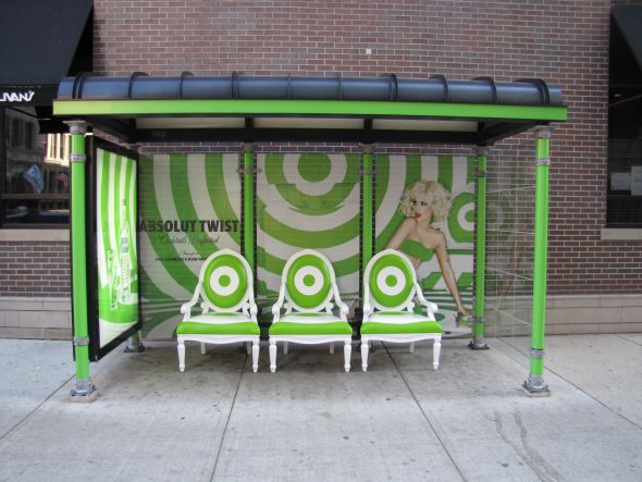 907db47a07377277faf35781fe8a863a 24 Unique Examples of Creative Bus Stop Advertising Guerilla Marketing Example